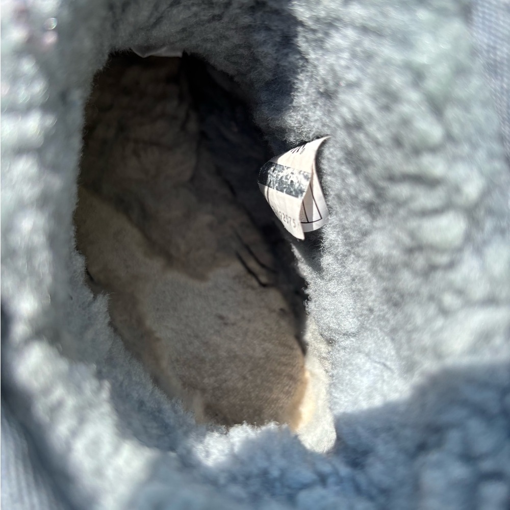 Gray Shearling Lined Ankle Boots - image 5